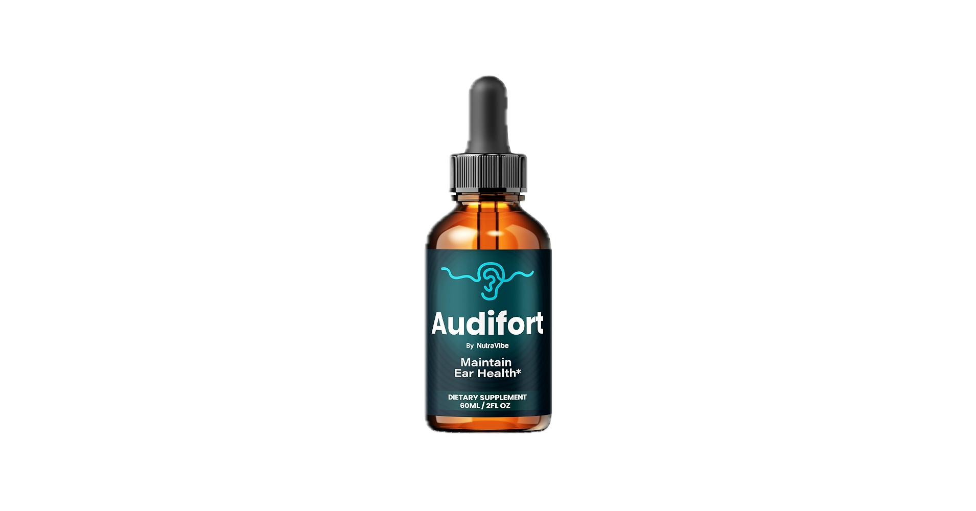 Audifort liquid hearing wellness supplement bottle
